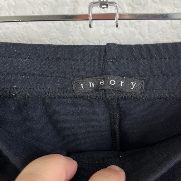 Theory Drawstring Straight Leg Pants - Picture 3 of 8